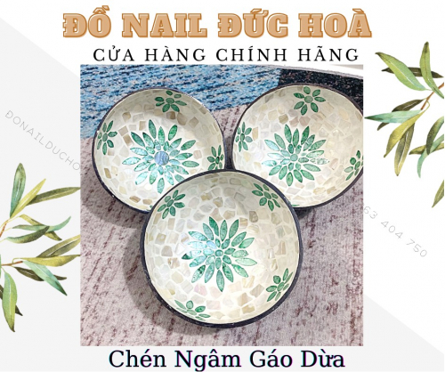 Chén Ngâm Gáo Dừa